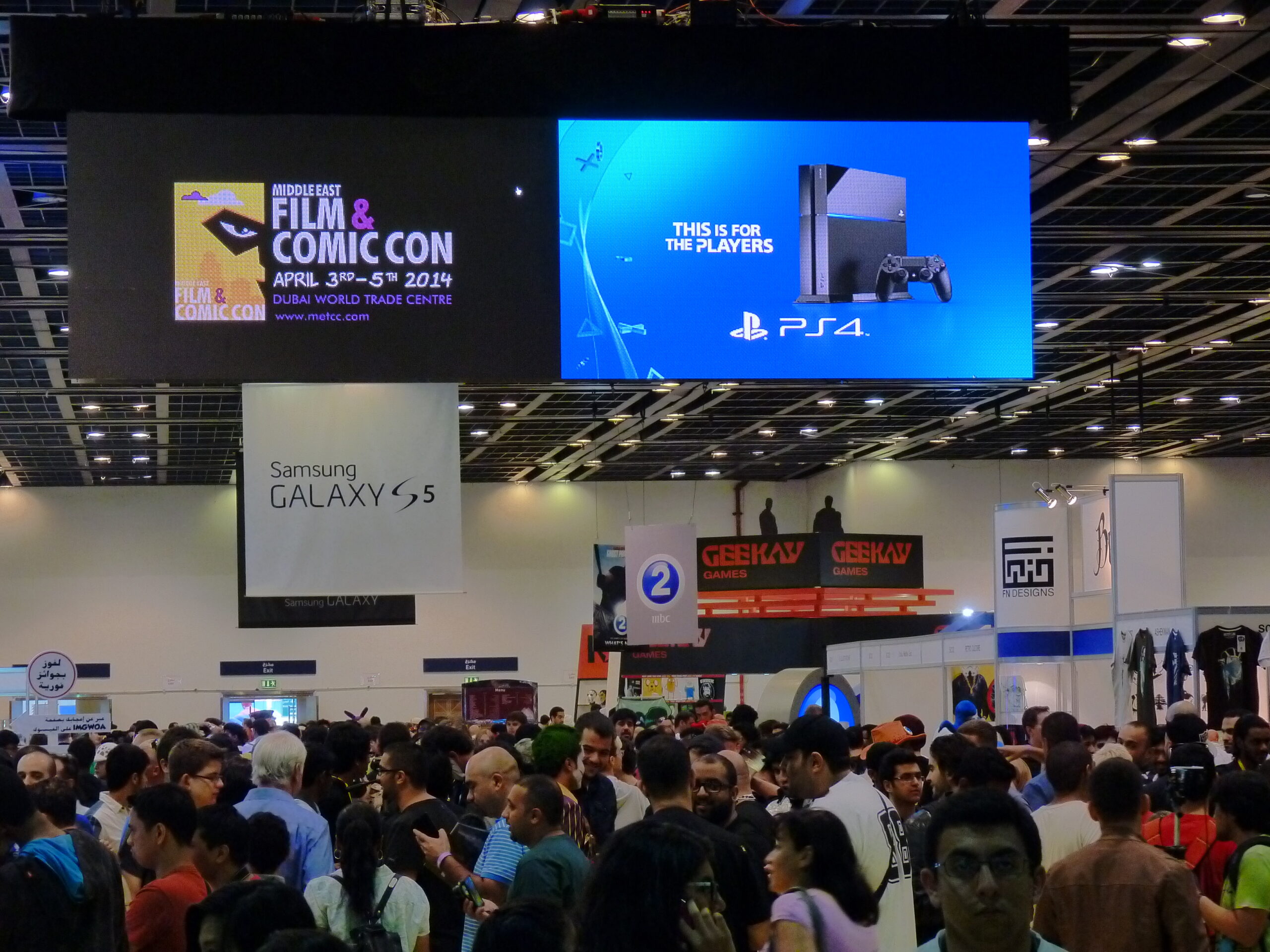 RESVR digital kiosk inside a live festival environment